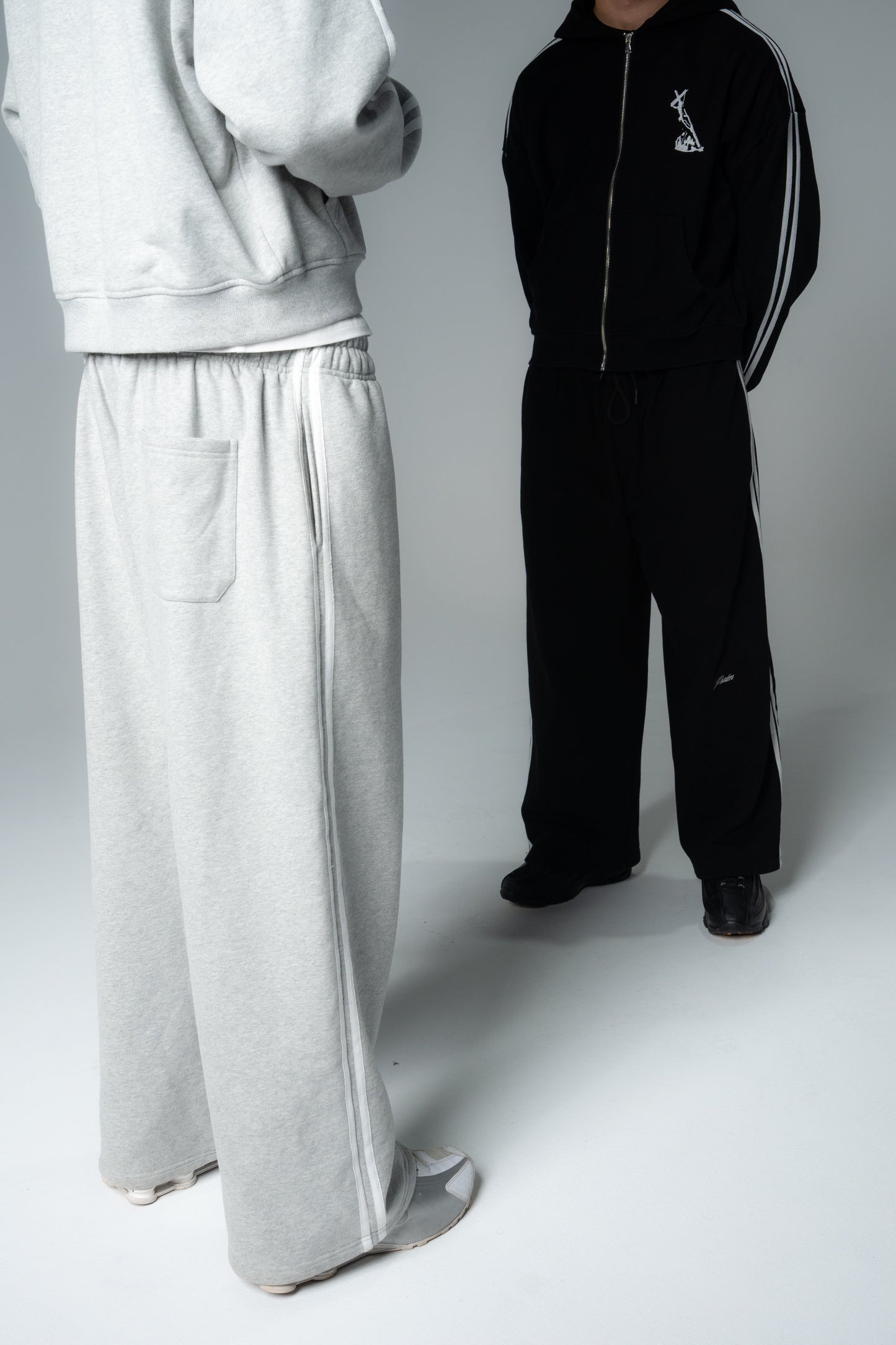 "BLACK" Psalm Track Pants