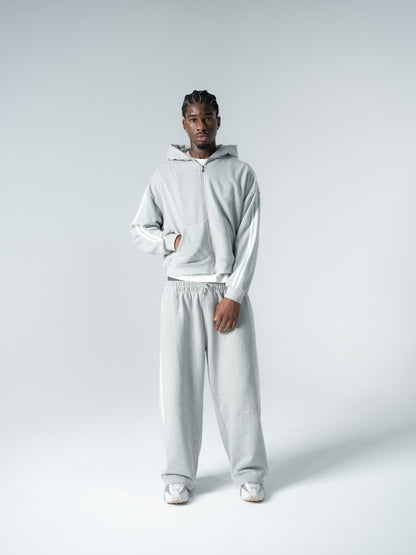 "GREY" Psalm Track Pants