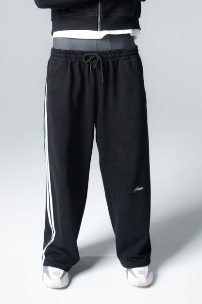 "BLACK" Psalm Track Pants