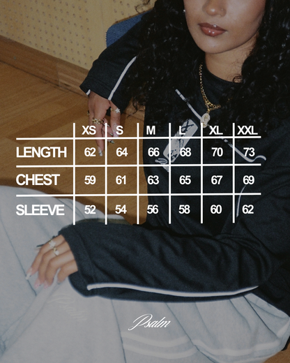 MESH LONGSLEEVES - BLACK