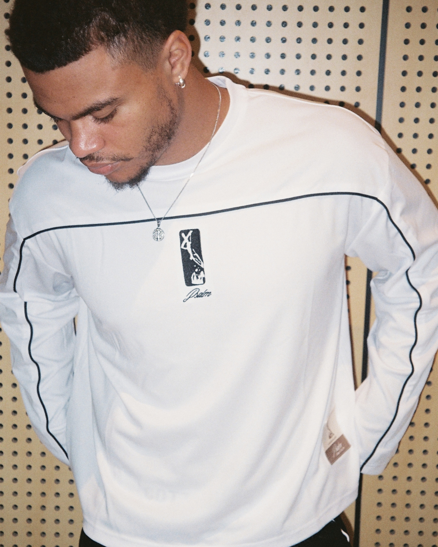 MESH LONGSLEEVES - WHITE