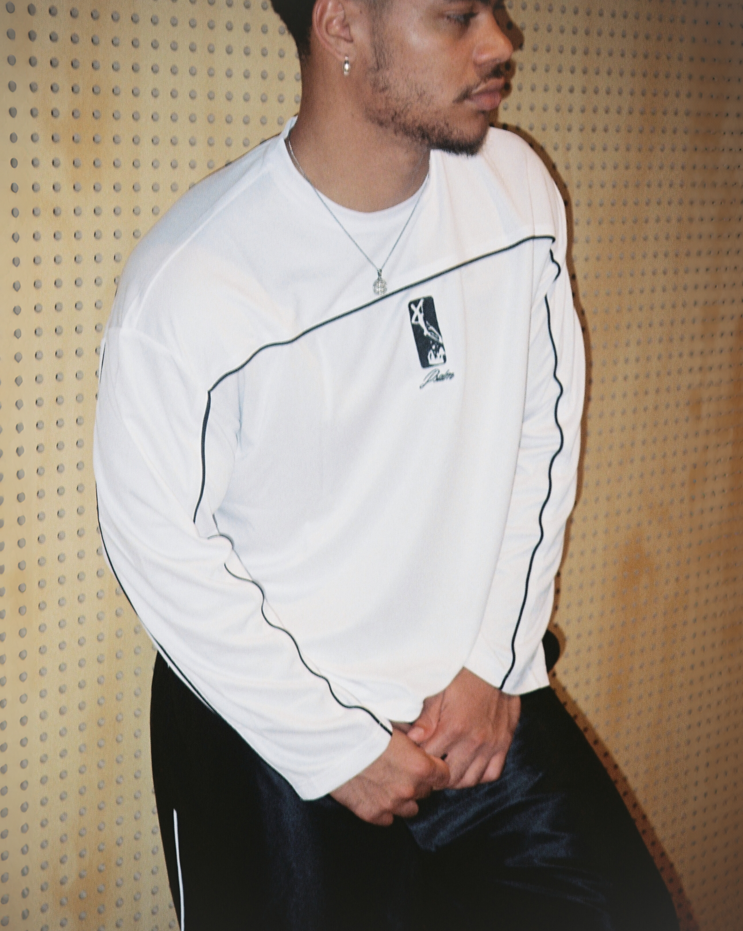 MESH LONGSLEEVES - WHITE